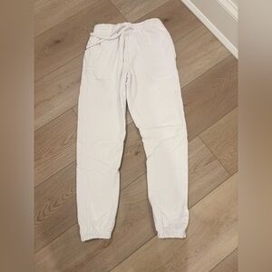 TALENTLESS White Sweatpants WORN ONCE